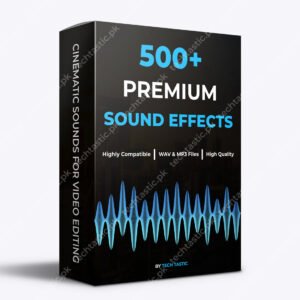 500+ Premium Sound Effects Bundle – Royalty-Free Sound Effects for Video Editing, Gaming & More