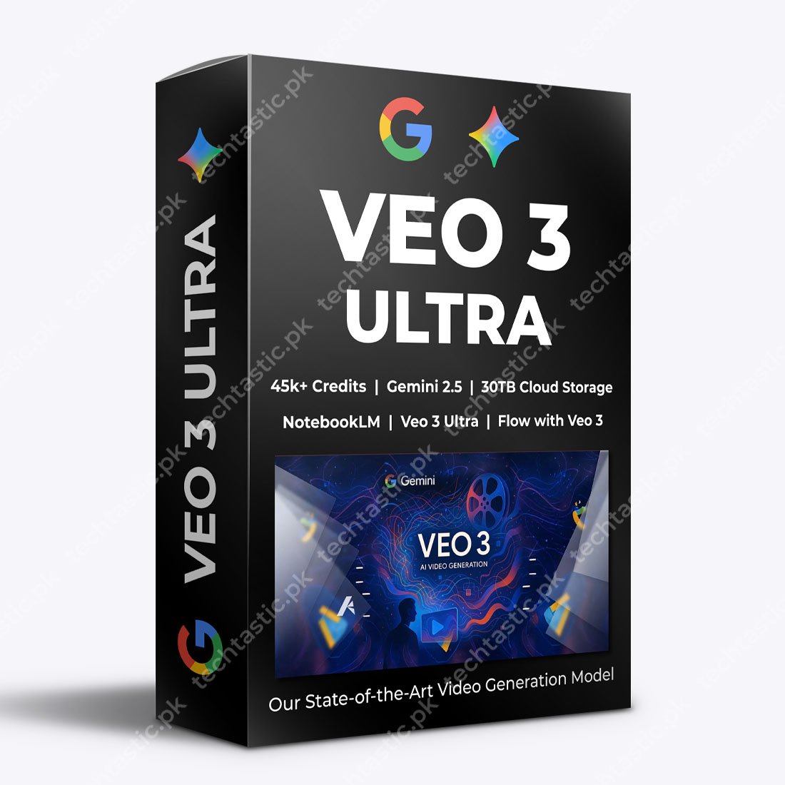 Veo 3 Ultra by Google AI – Private Plan (1 Month) | Gemini 2.5 Pro + 45,000 AI Credits + 30TB Cloud Storage Veo 3 Ultra by Google AI