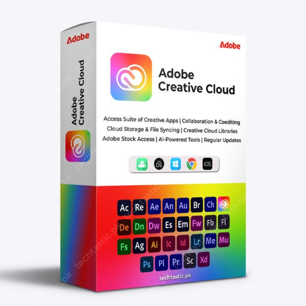 Adobe Creative Cloud – 20+ Professional Apps, Firefly AI, 100GB Storage ...